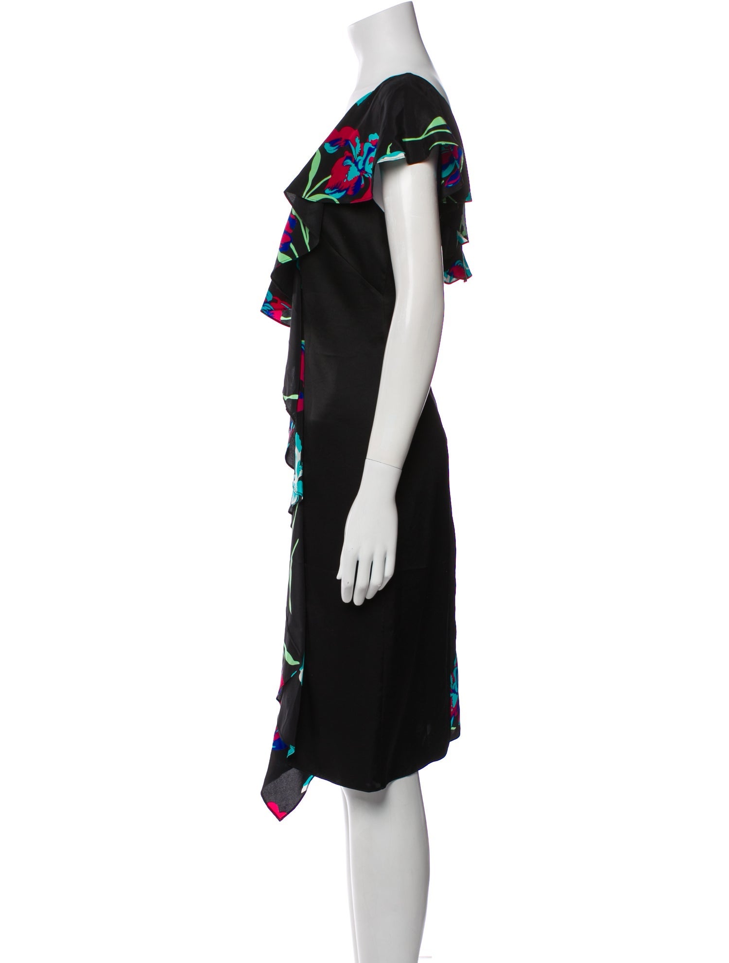 Diane von Furstenberg Silk Knee-Length Dress
