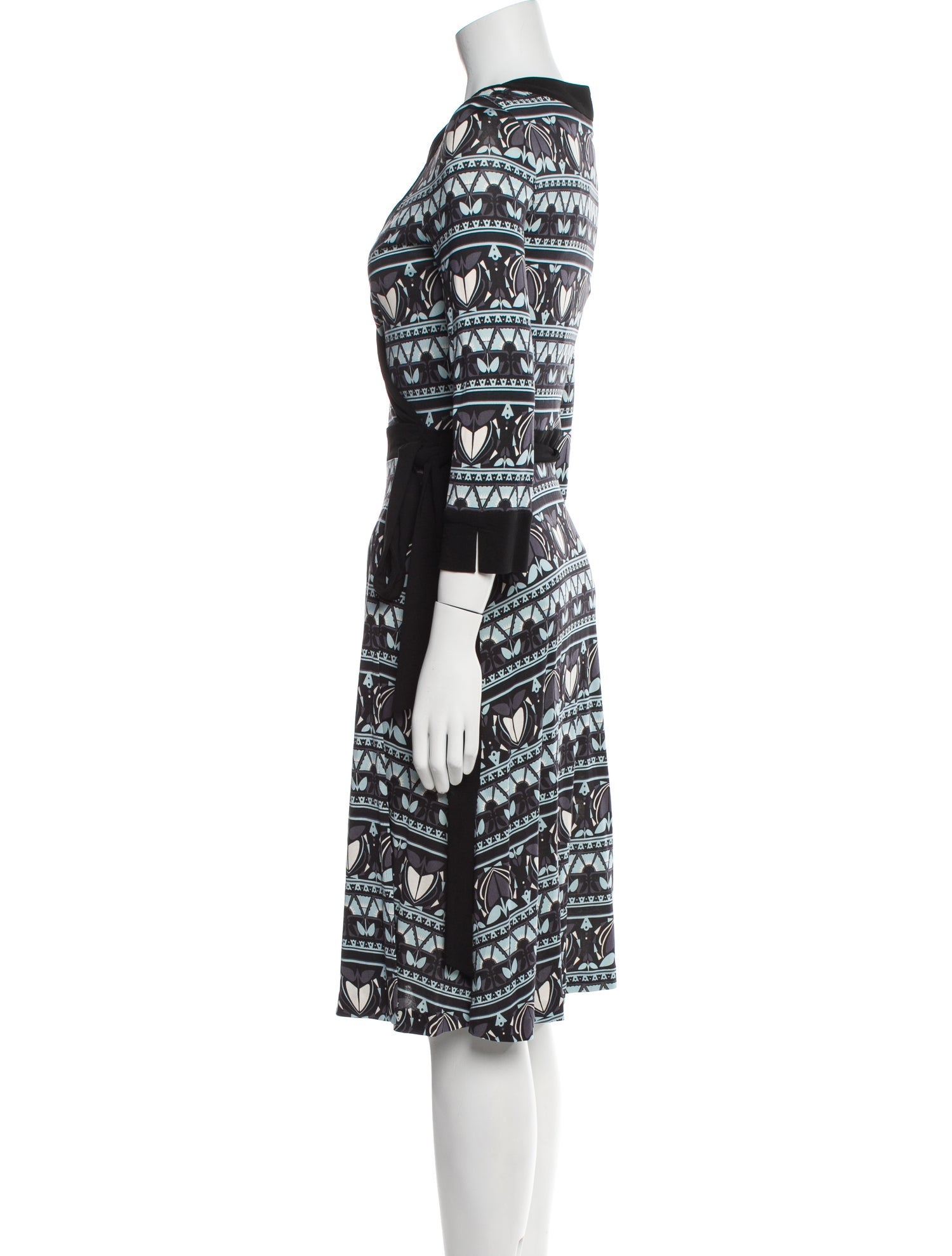 Diane von Furstenberg Silk Printed Nightgown