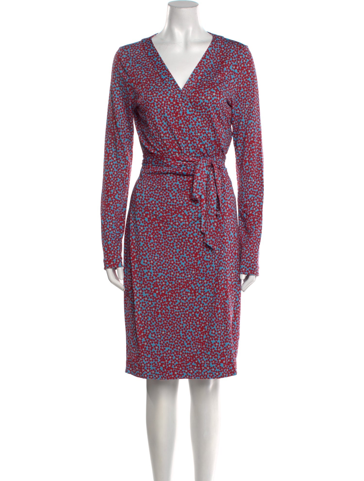Diane von Furstenberg Silk Knee-Length Dress