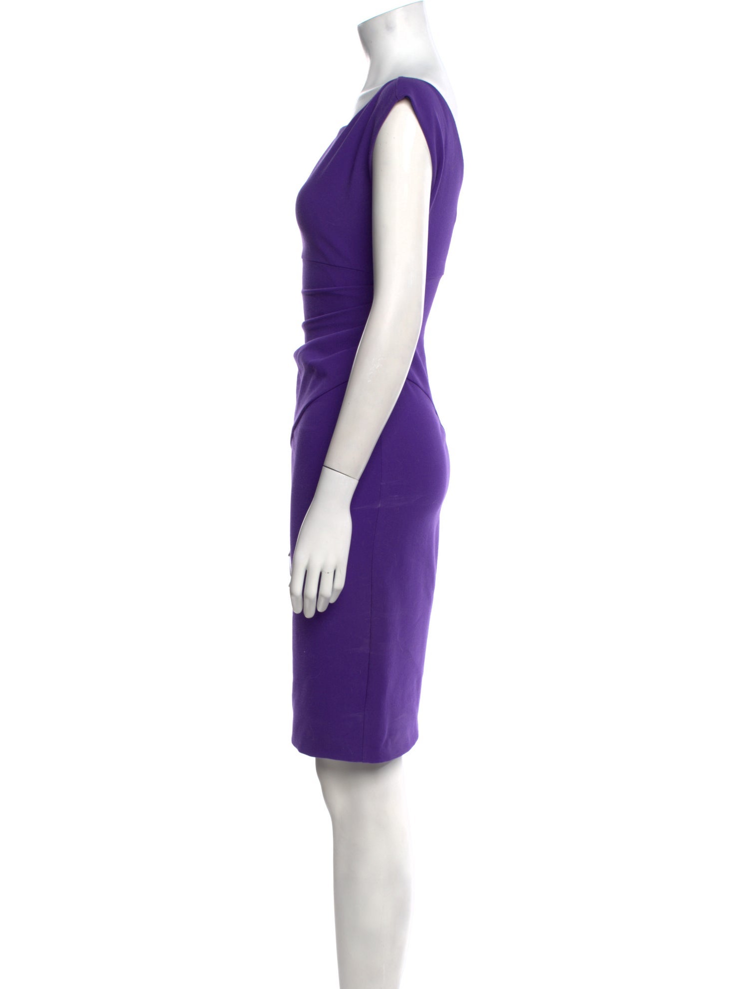Diane von Furstenberg Bateau Neckline Knee-Length Dress