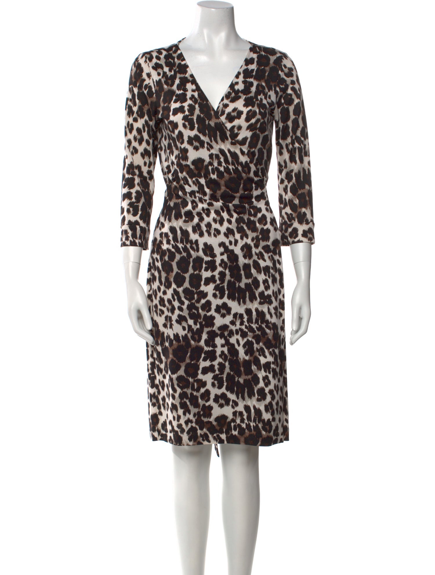 Diane von Furstenberg Silk Knee-Length Dress