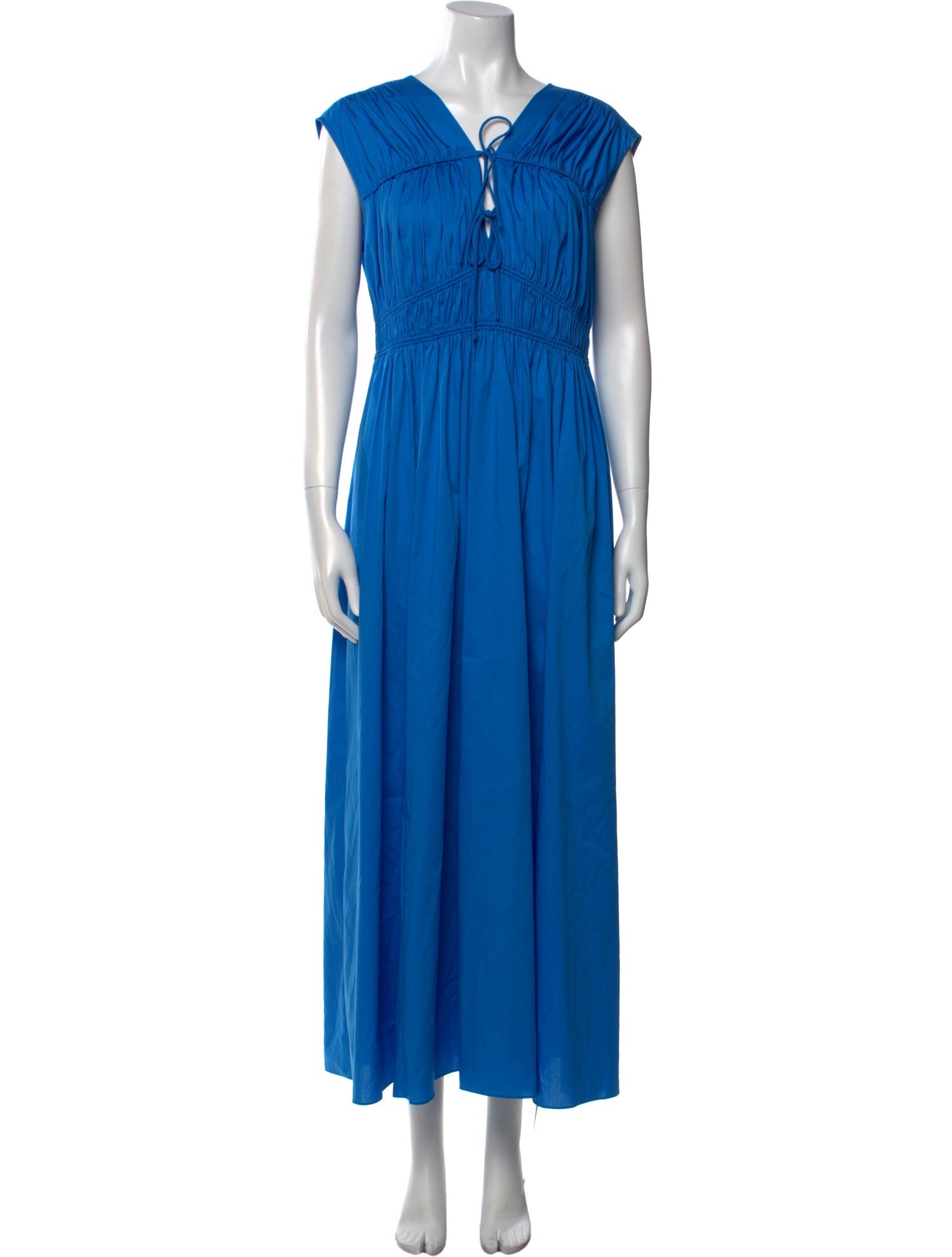 Diane von Furstenberg V-Neck Long Dress