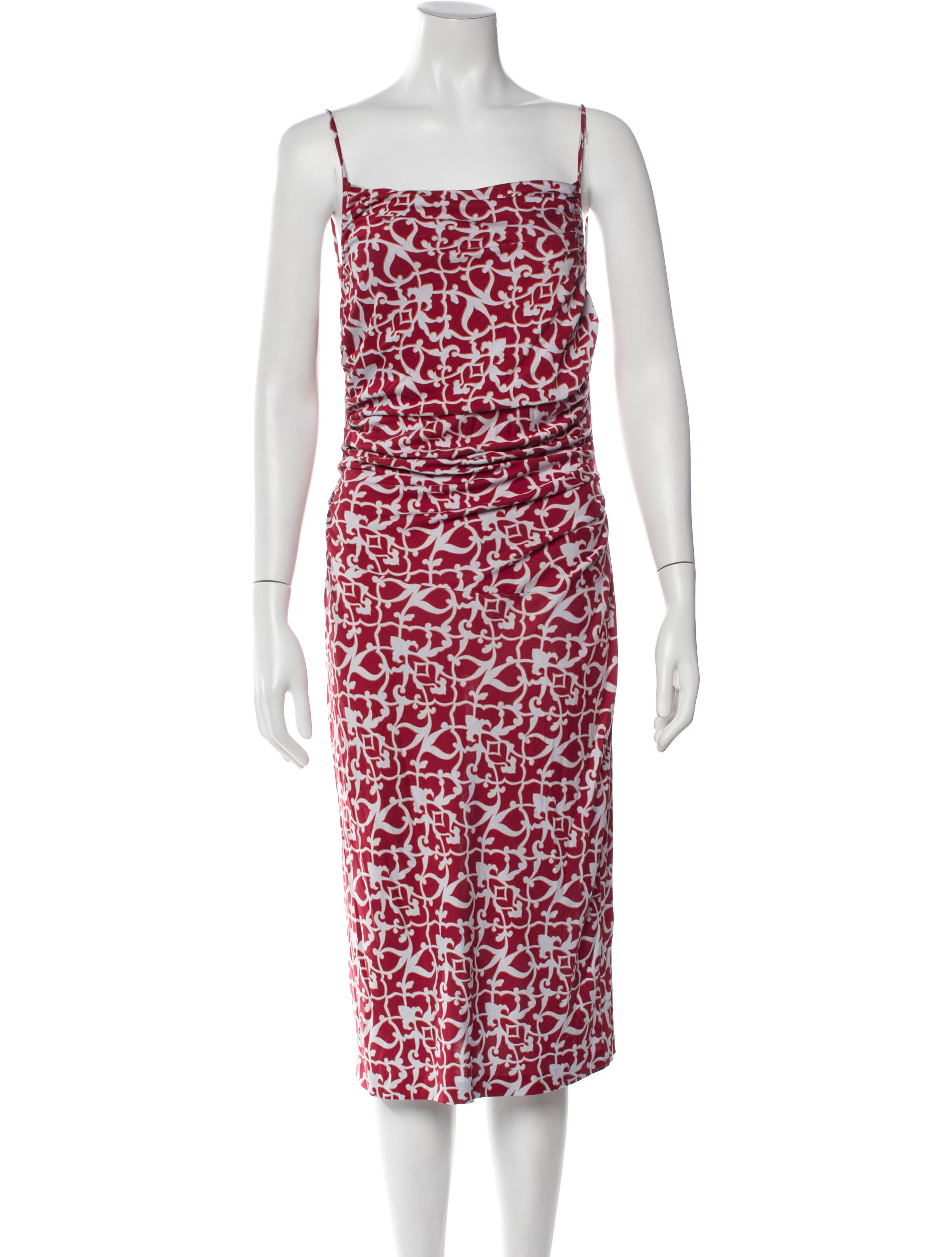 Diane von Furstenberg Silk Midi Length Dress