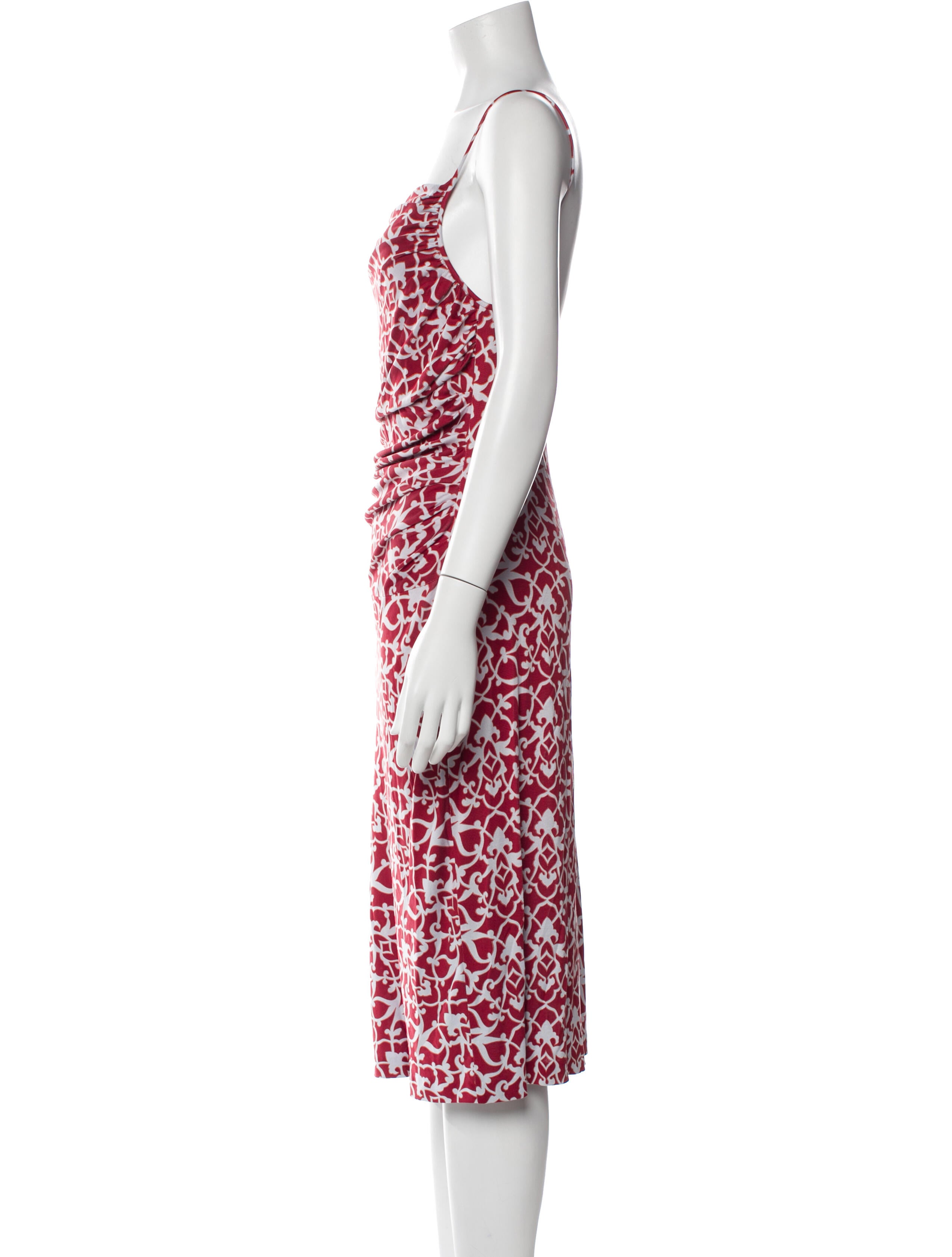 Diane von Furstenberg Silk Midi Length Dress
