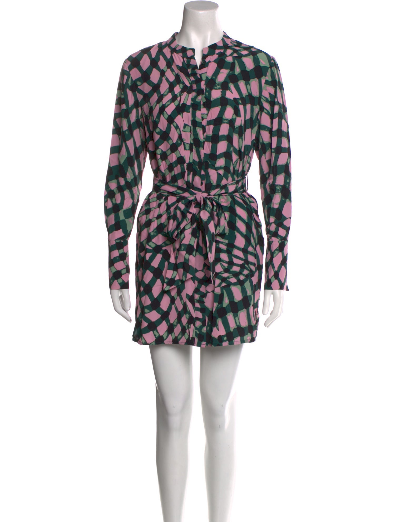 Diane von Furstenberg Printed Mini Dress