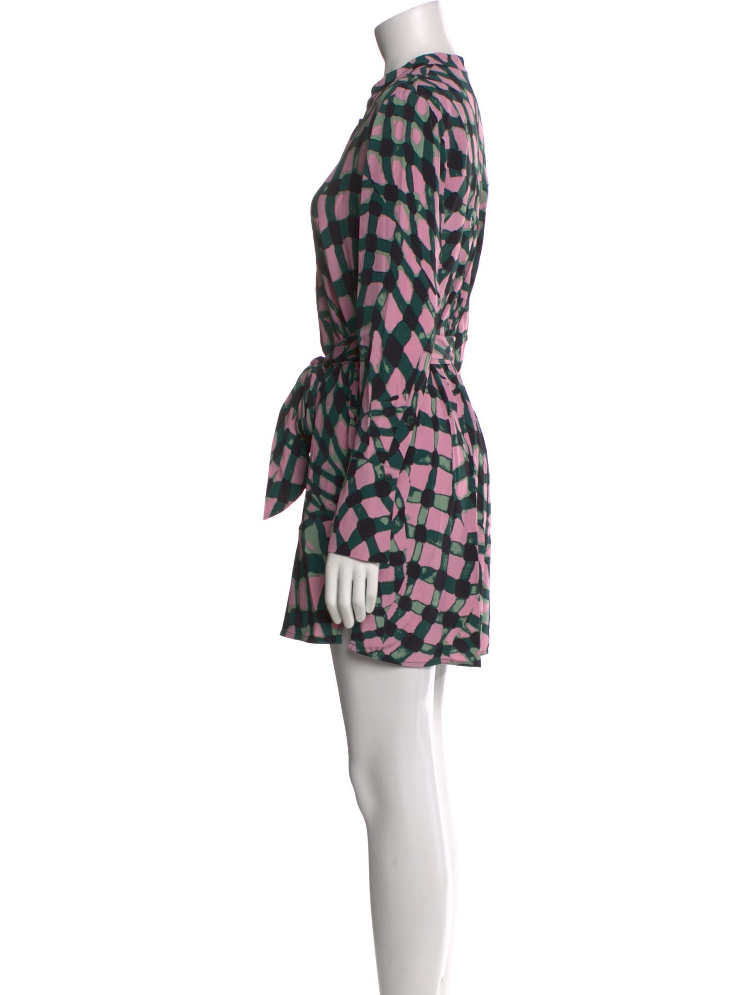Diane von Furstenberg Printed Mini Dress