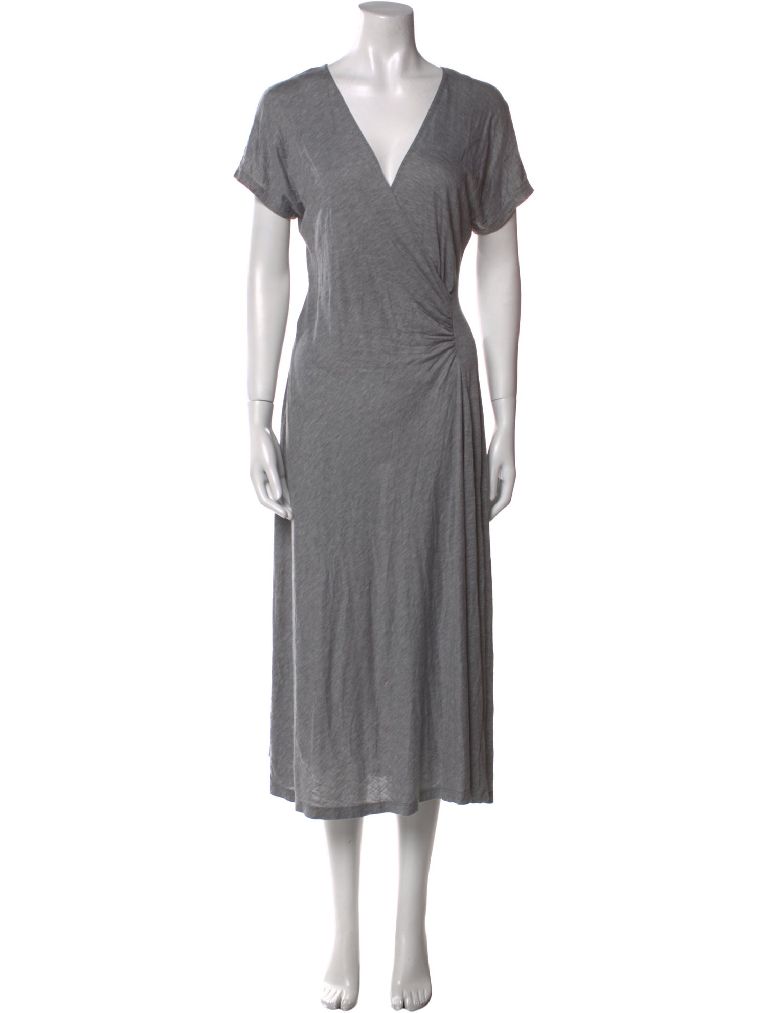 Diane von Furstenberg V-Neck Midi Length Dress