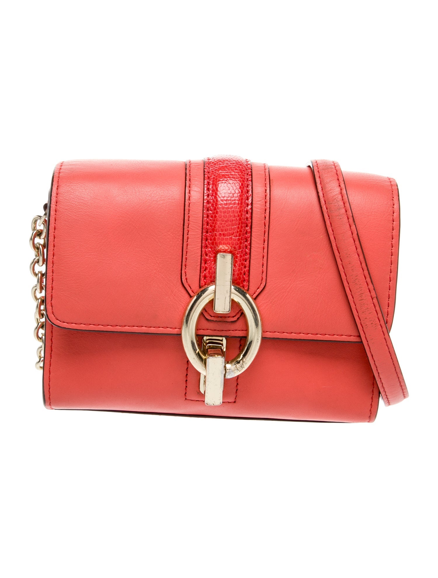 Diane von Furstenberg Leather Shoulder Bag