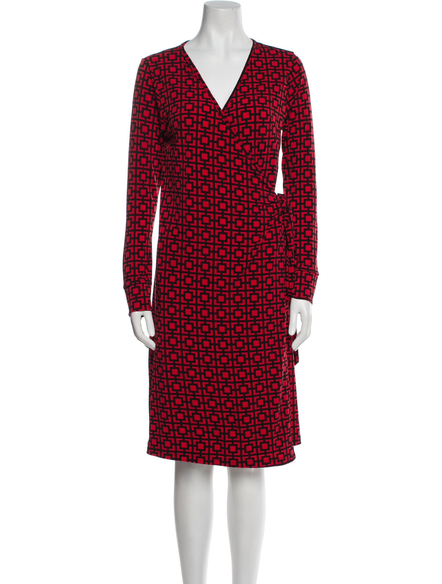 Diane von Furstenberg Silk Printed Robe