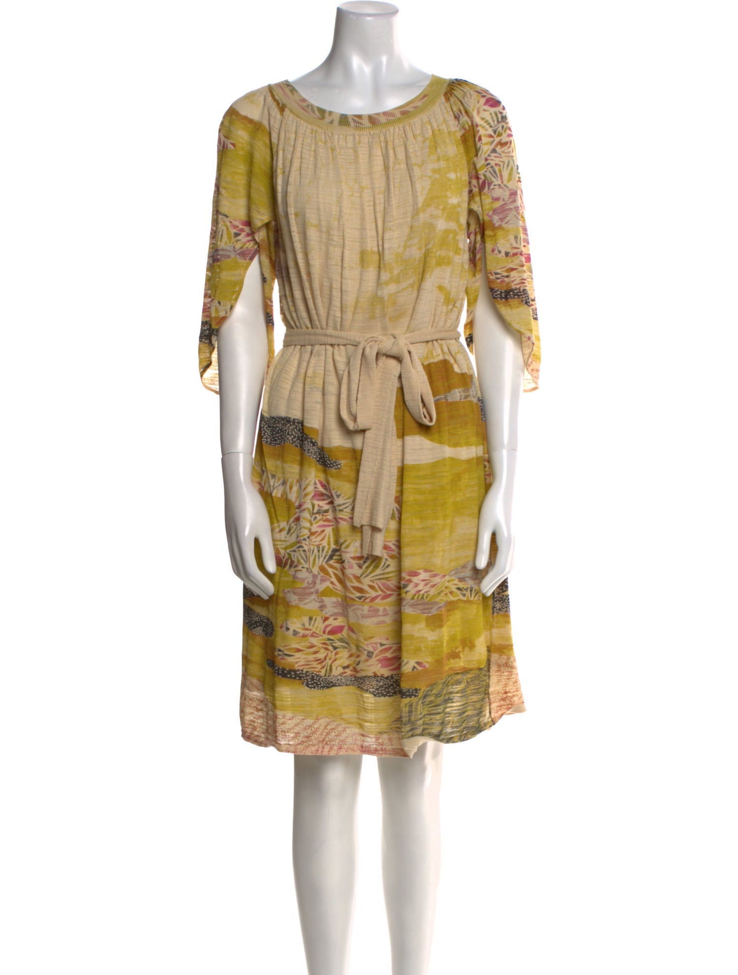 Diane von Furstenberg Printed Knee-Length Dress