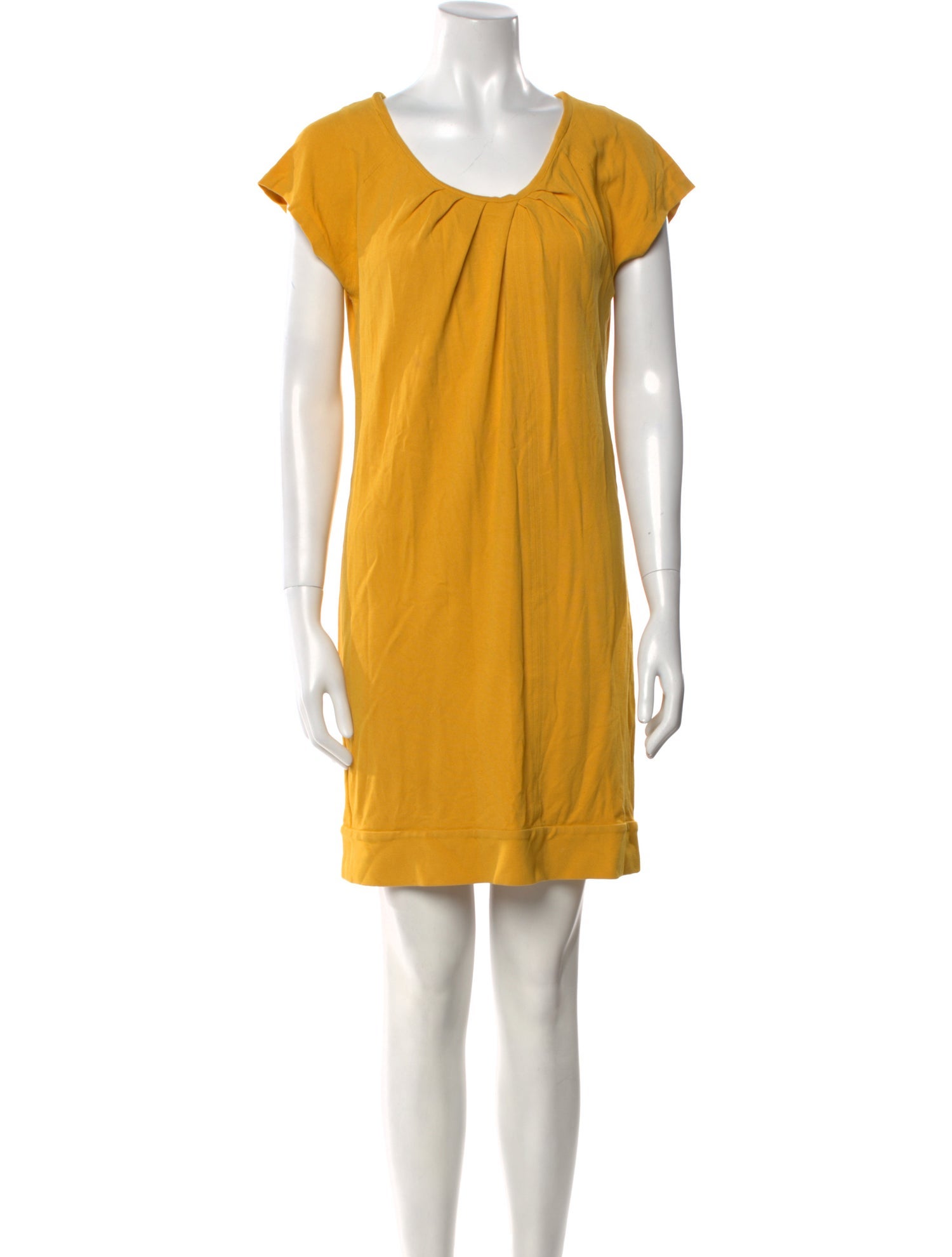 Diane von Furstenberg Scoop Neck Mini Dress