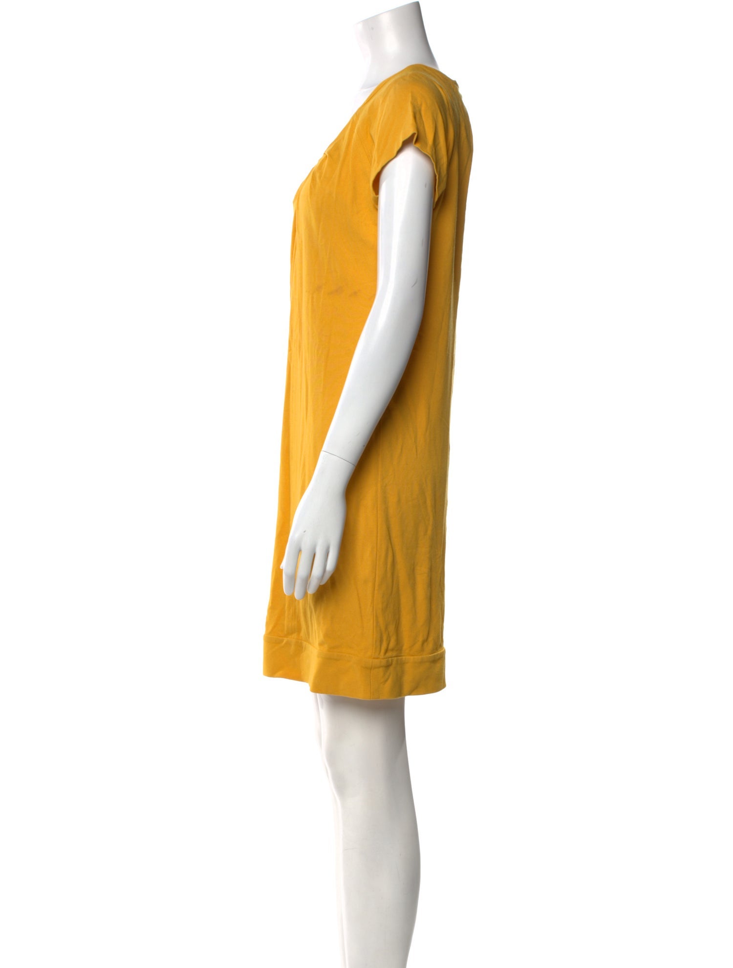 Diane von Furstenberg Scoop Neck Mini Dress