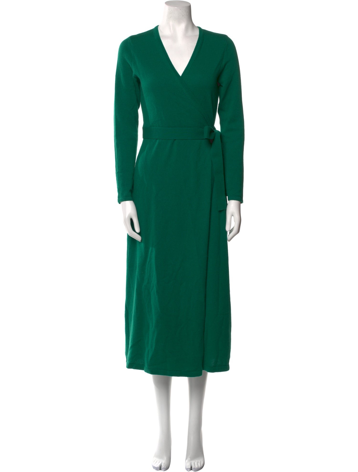 Diane von Furstenberg Wool Midi Length Dress