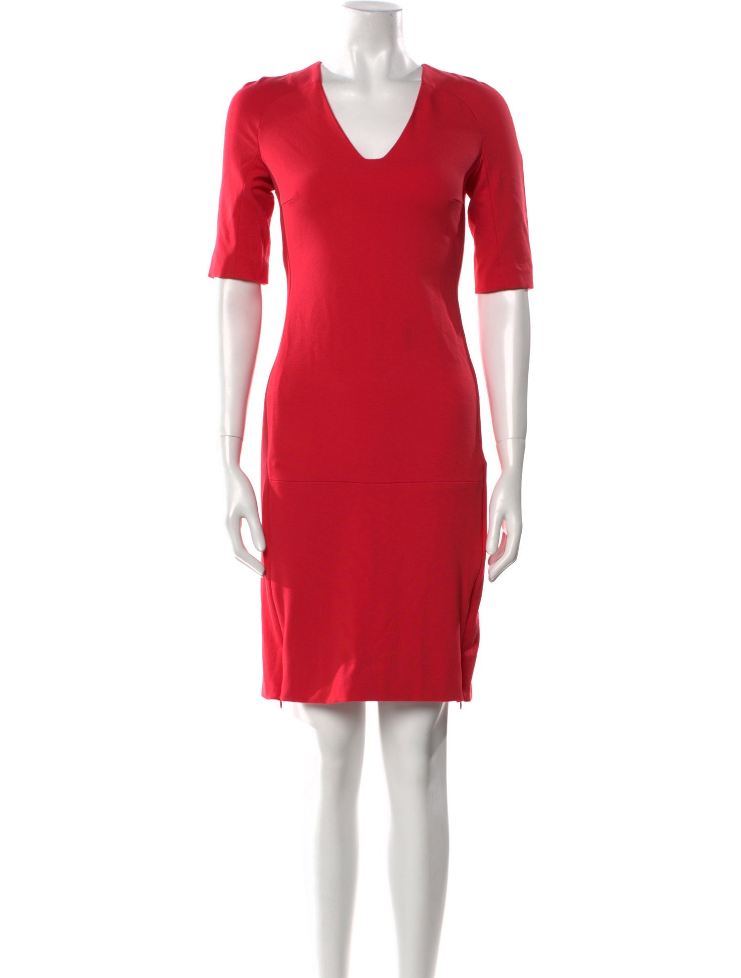 Diane von Furstenberg V-Neck Mini Dress