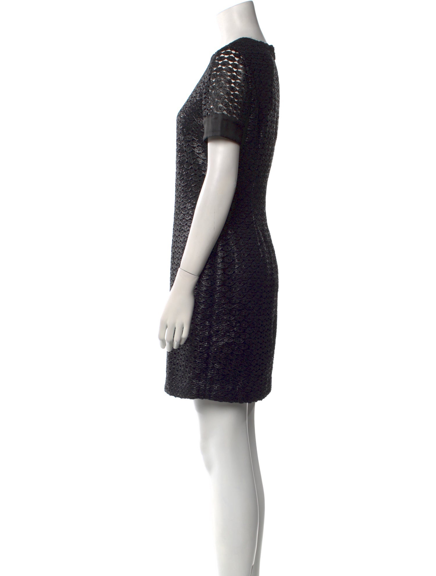 Diane von Furstenberg Crew Neck Mini Dress w/ Tags