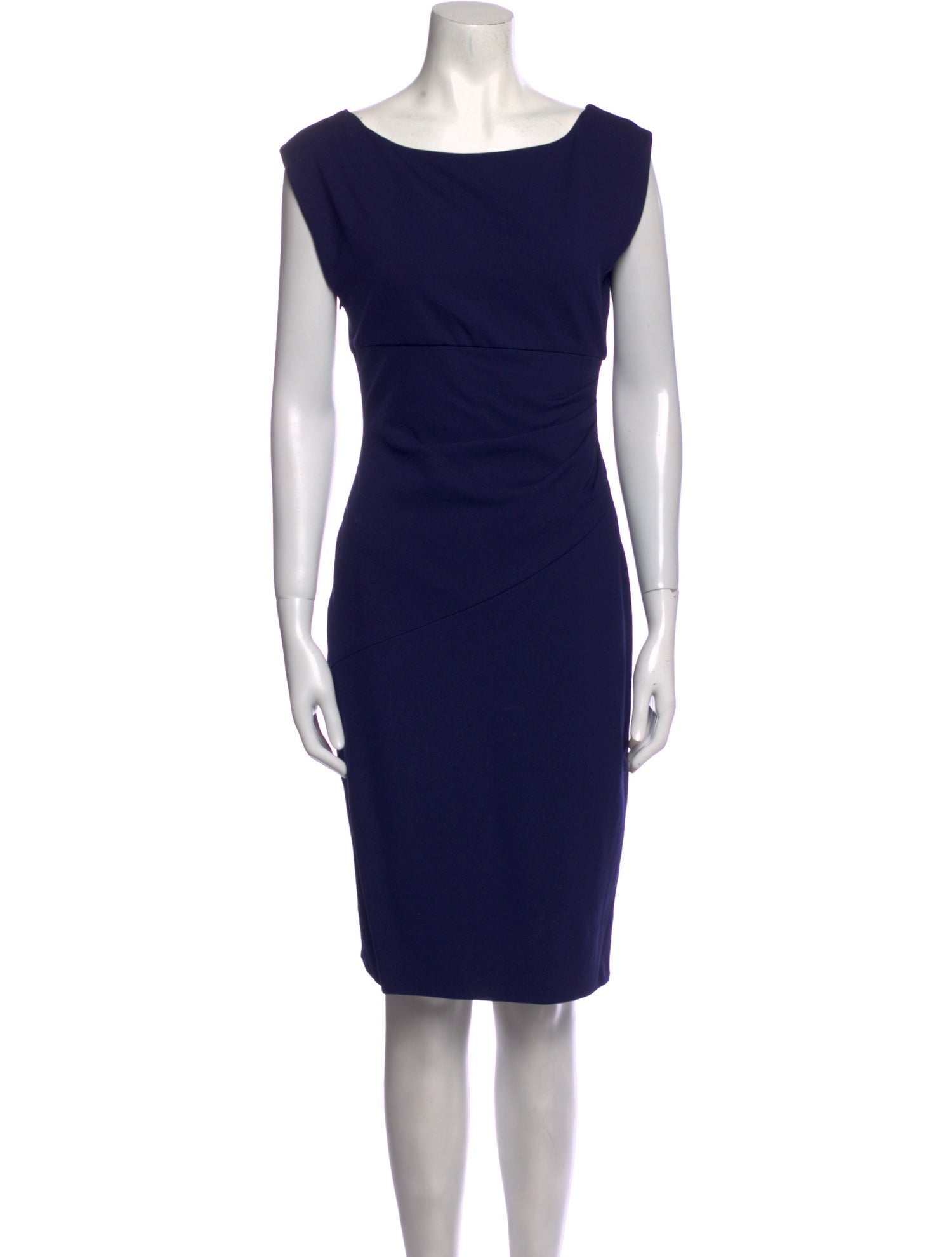 Diane von Furstenberg Bateau Neckline Knee-Length Dress