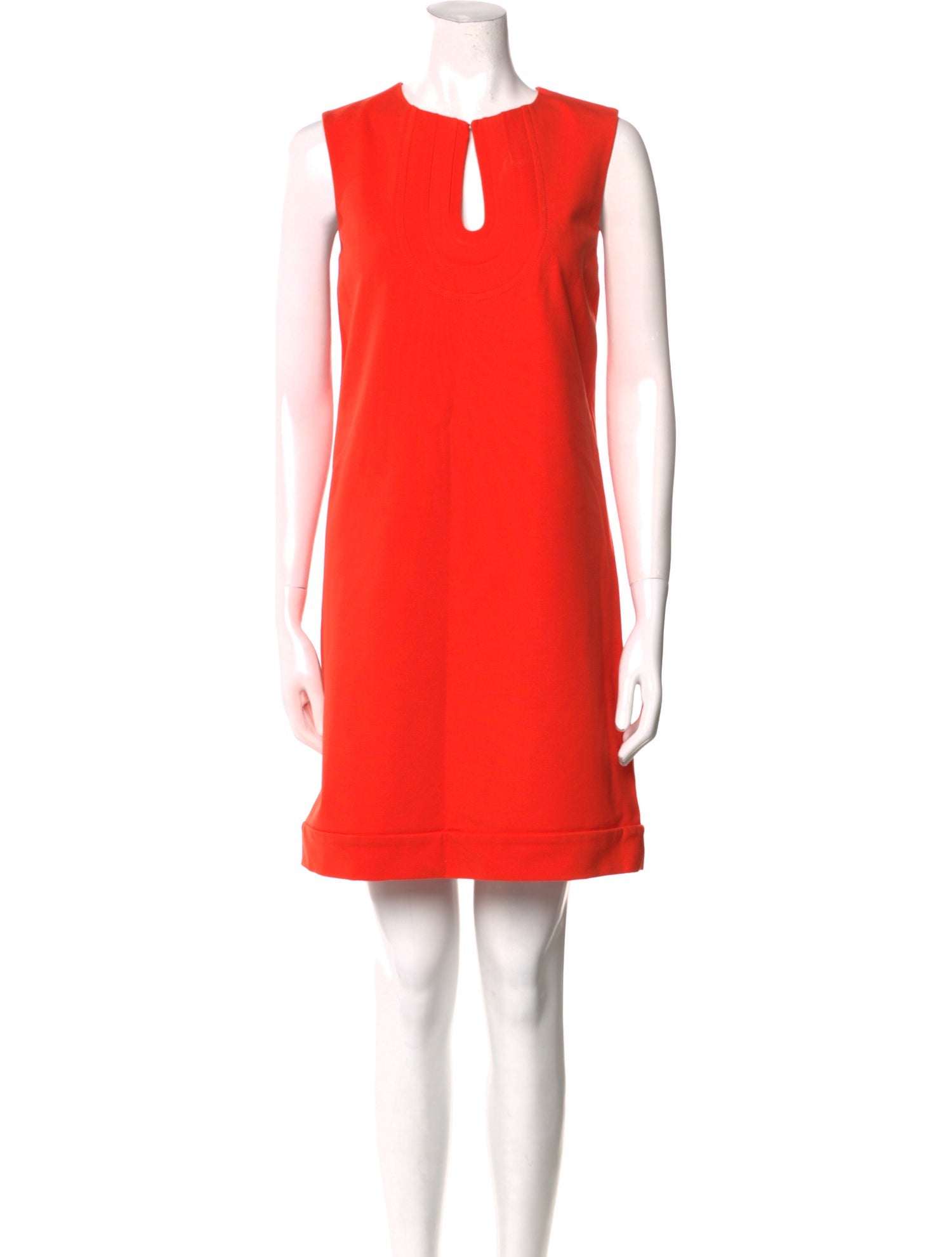 Diane von Furstenberg Crew Neck Mini Dress