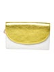 Diane von Furstenberg Saffiano Leather Clutch
