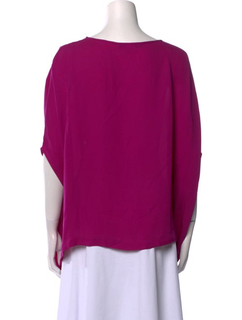 Diane von Furstenberg Silk V-Neck Blouse