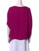 Diane von Furstenberg Silk V-Neck Blouse