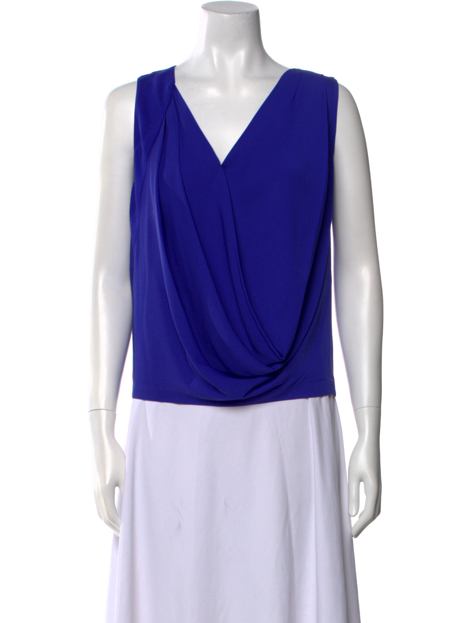 Diane von Furstenberg Silk V-Neck Blouse