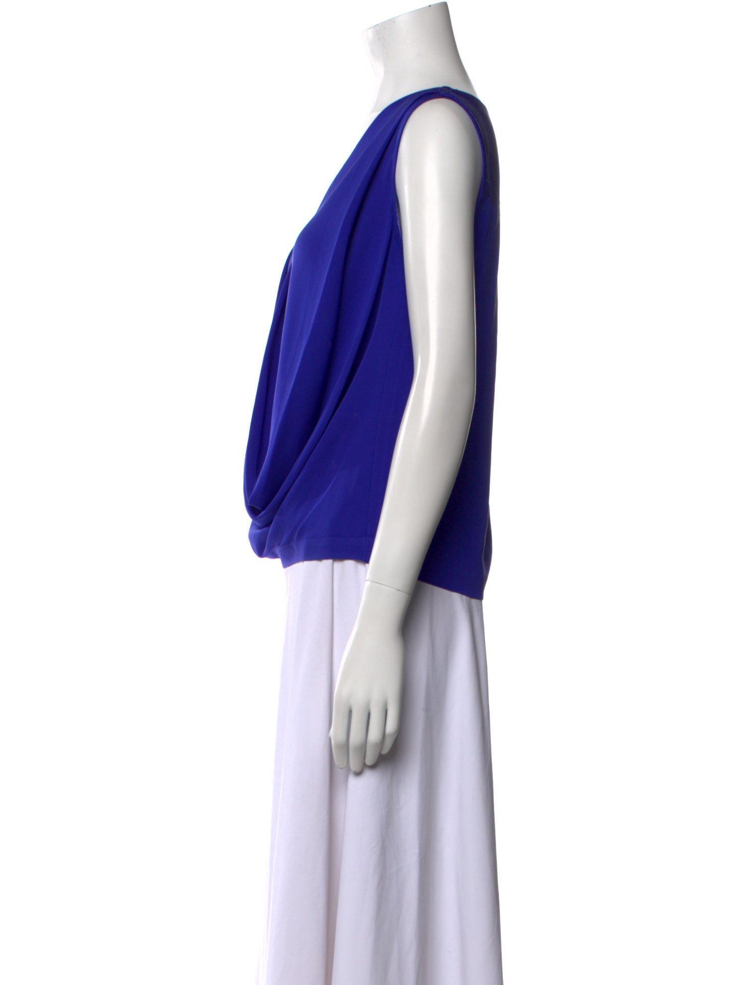 Diane von Furstenberg Silk V-Neck Blouse