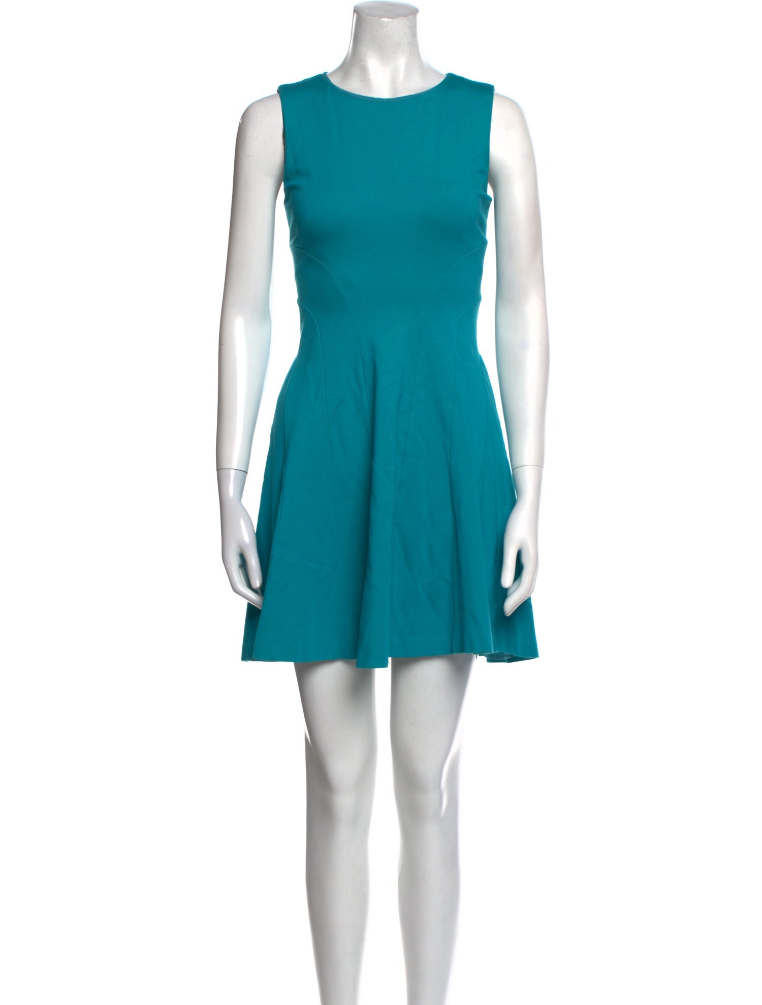 Diane von Furstenberg Crew Neck Mini Dress