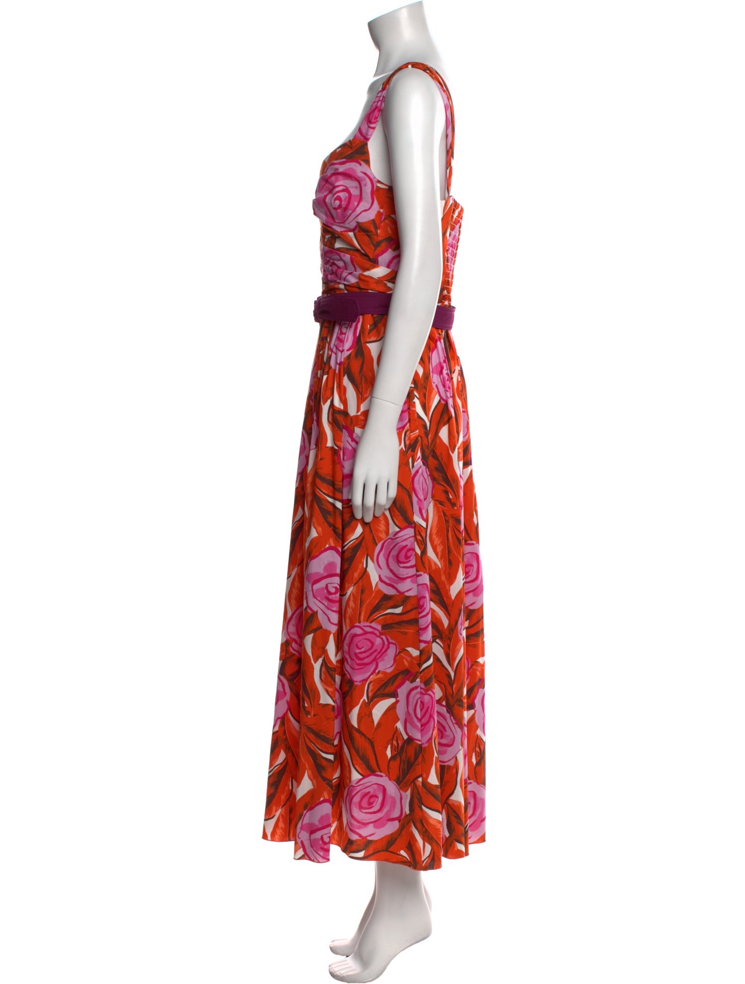 Diane von Furstenberg Printed Long Dress