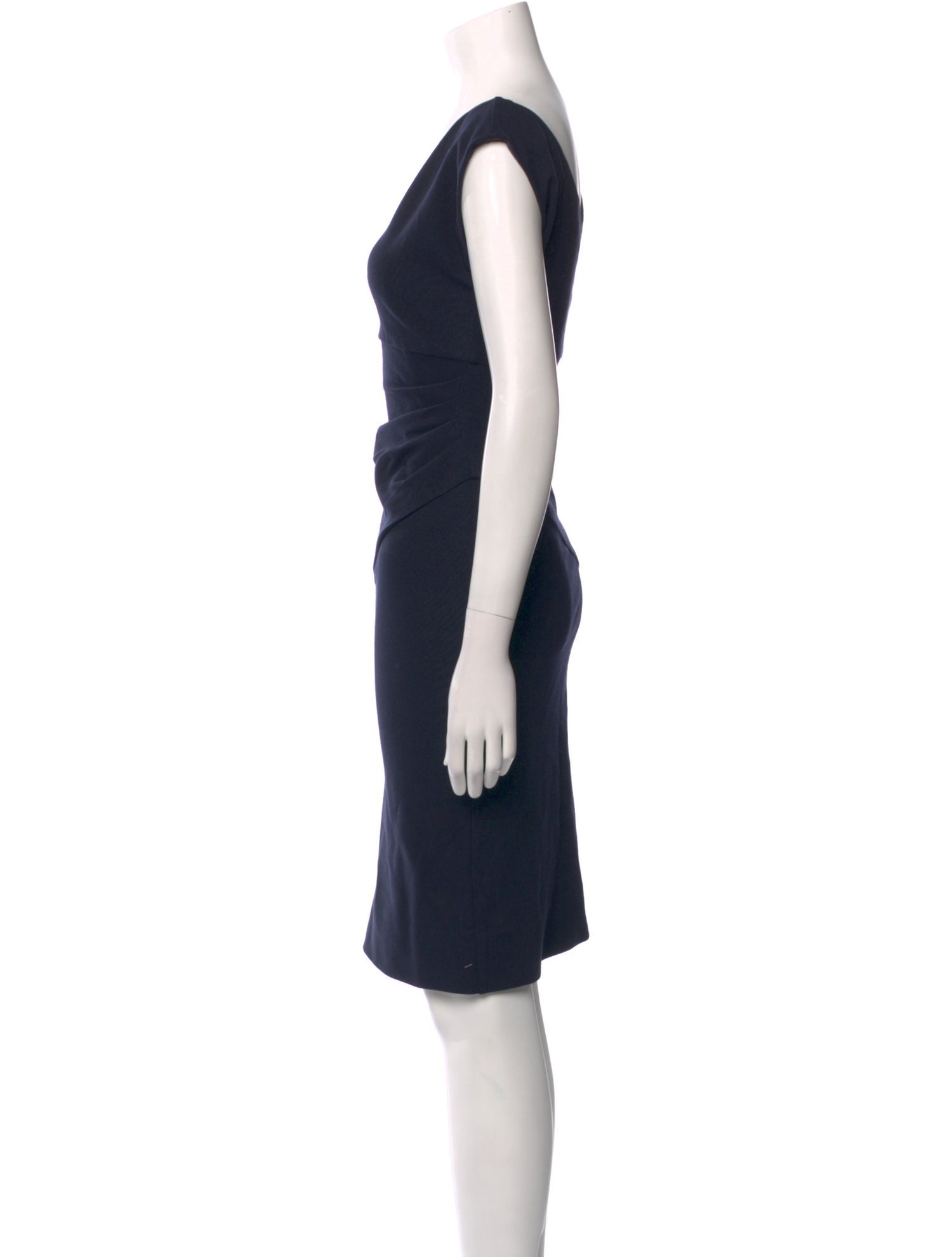 Diane von Furstenberg Bateau Neckline Knee-Length Dress