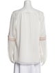 Diane von Furstenberg Silk Tie Neck Blouse