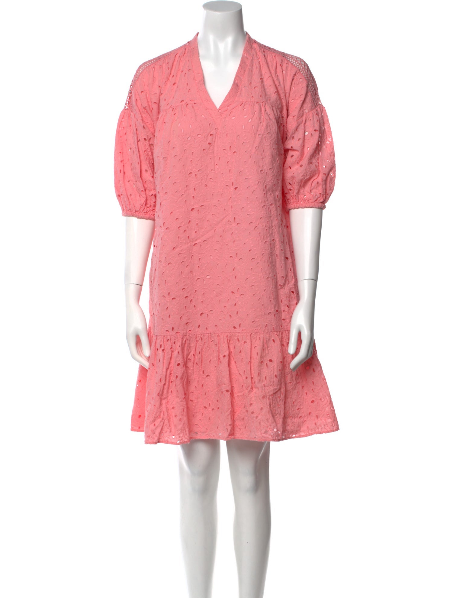 Diane von Furstenberg V-Neck Mini Dress