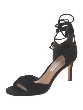 Diane von Furstenberg Suede Sandals