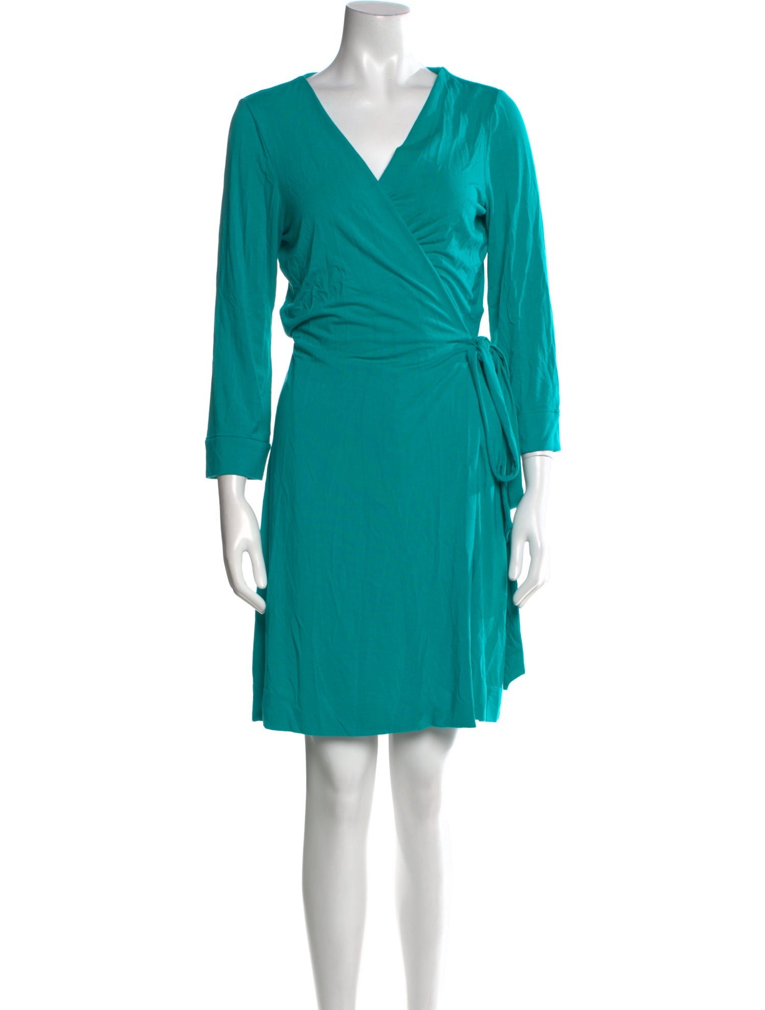 Diane von Furstenberg V-Neck Mini Dress