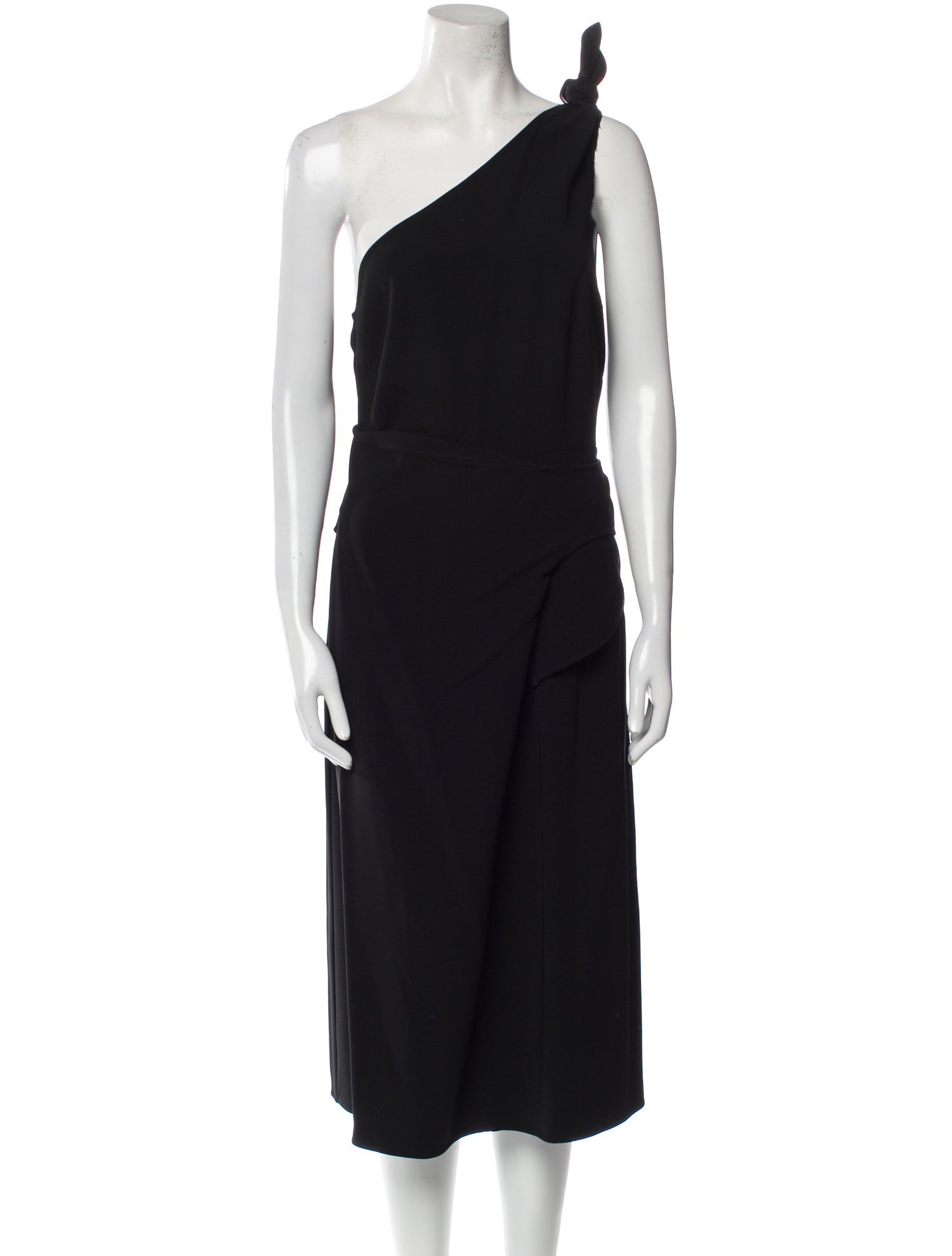 Diane von Furstenberg One-Shoulder Midi Length Dress