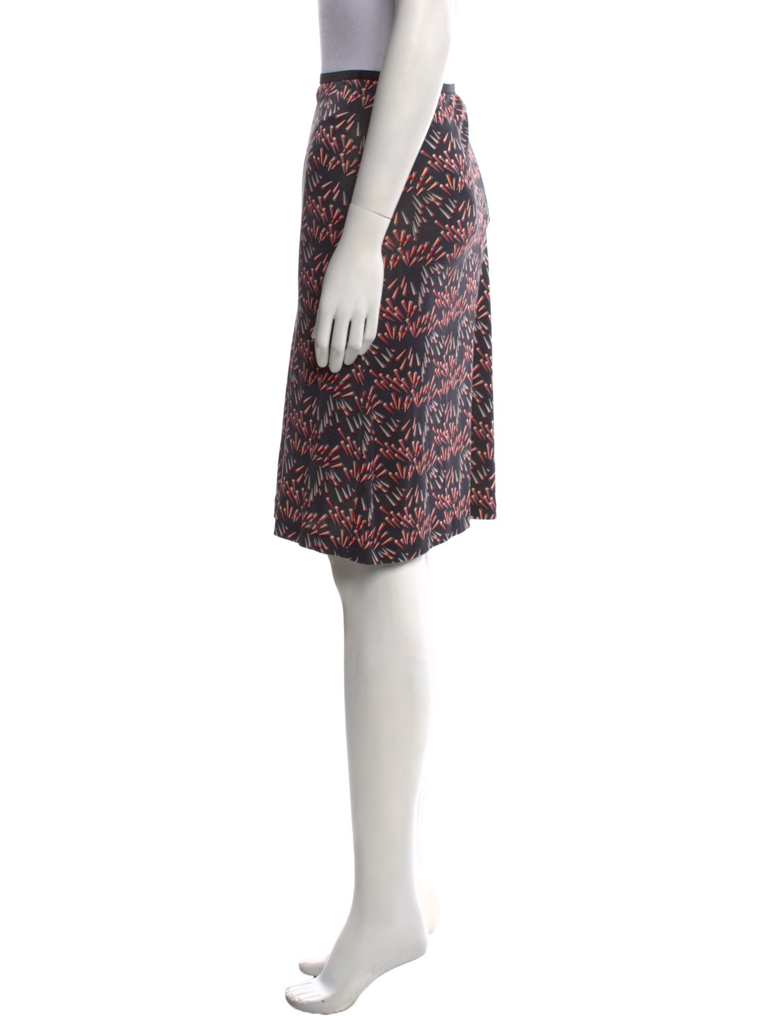 Diane von Furstenberg Silk Knee-Length Skirt