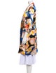 Diane von Furstenberg Linen Printed Robe
