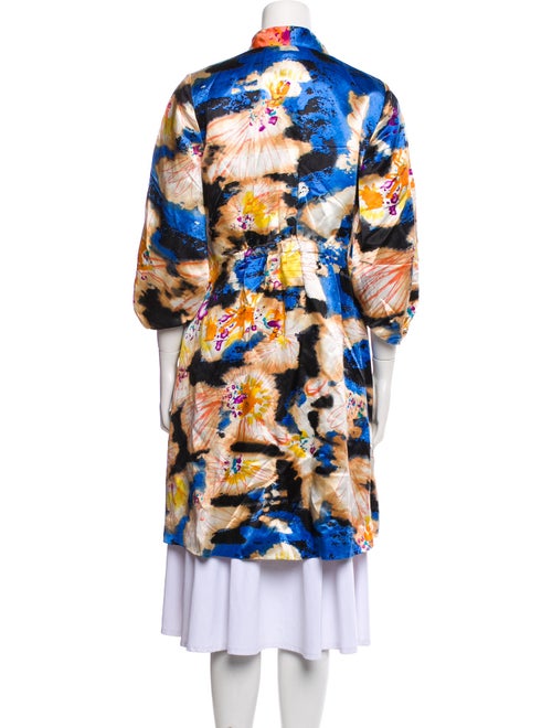 Diane von Furstenberg Linen Printed Robe