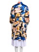 Diane von Furstenberg Linen Printed Robe