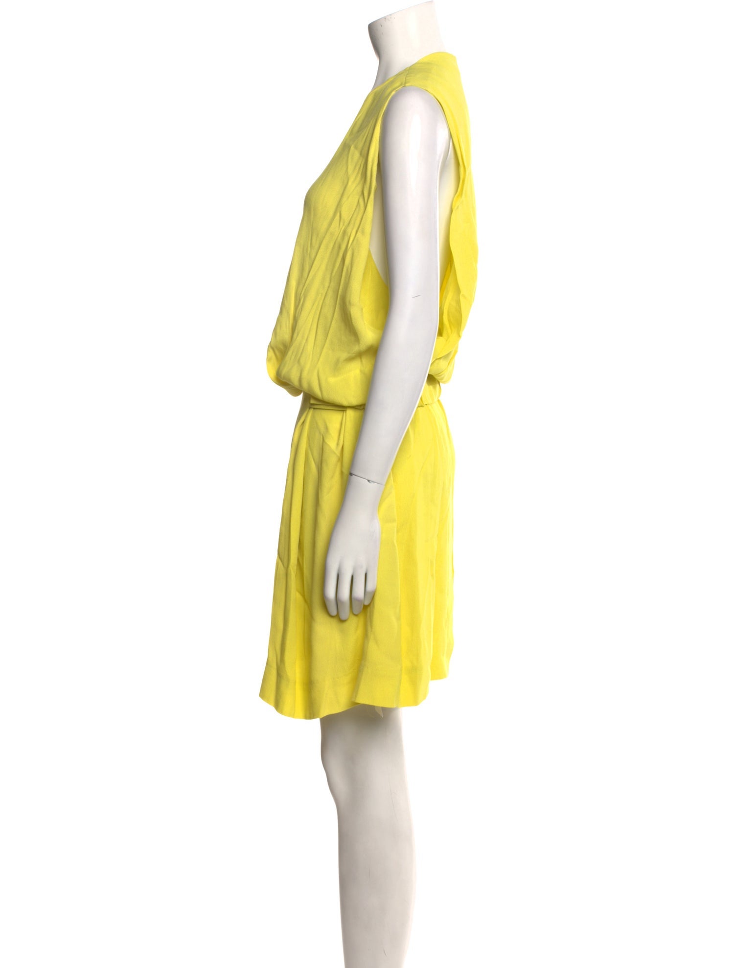 Diane von Furstenberg Mock Neck Knee-Length Dress