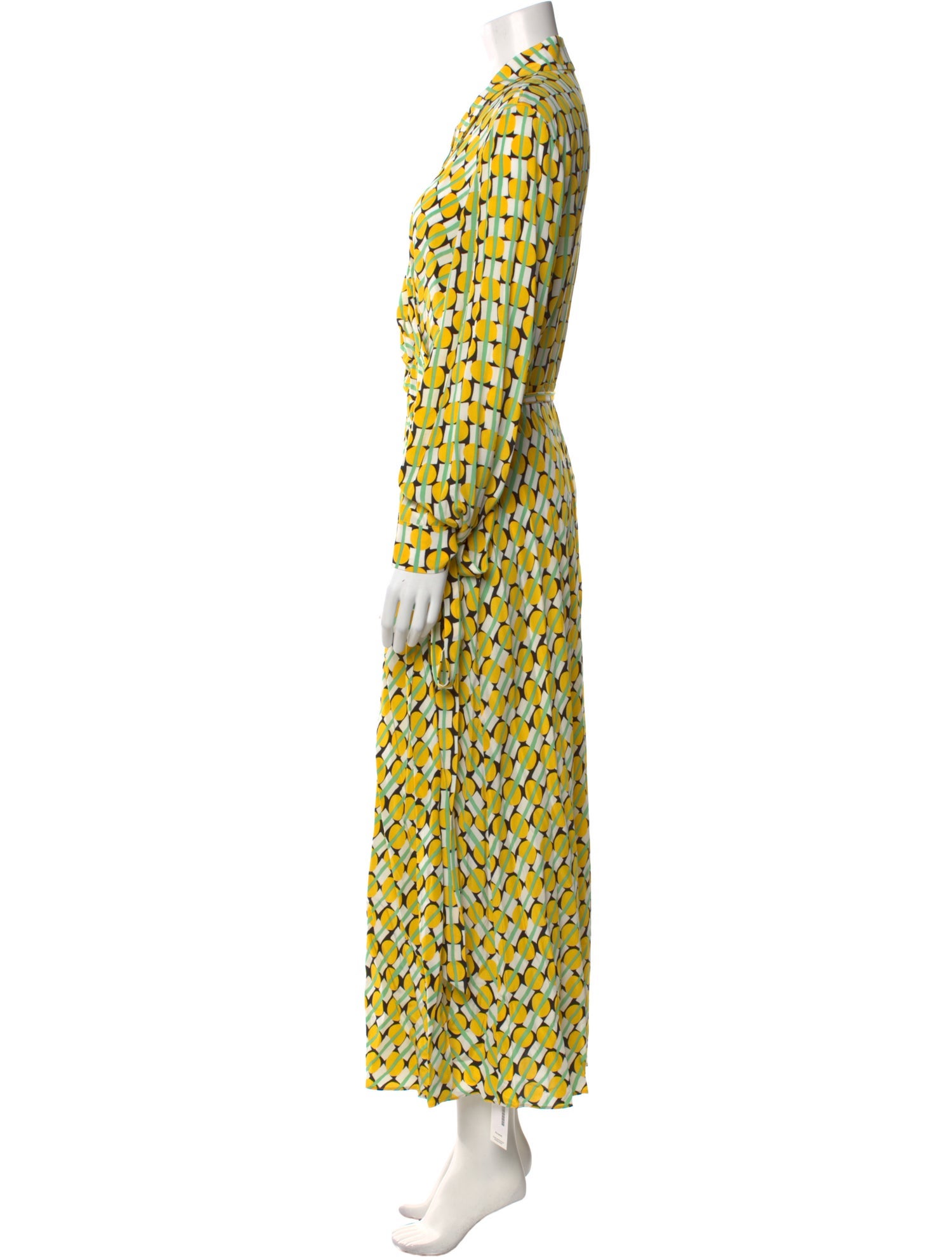 Diane von Furstenberg Printed Long Dress