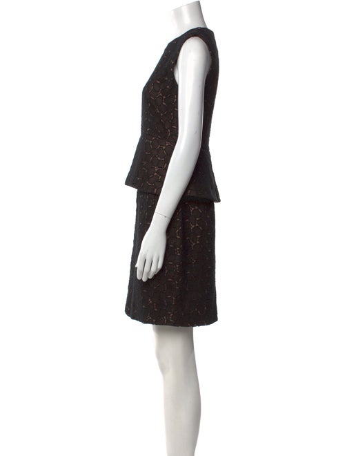 Diane von Furstenberg Crew Neck Mini Dress