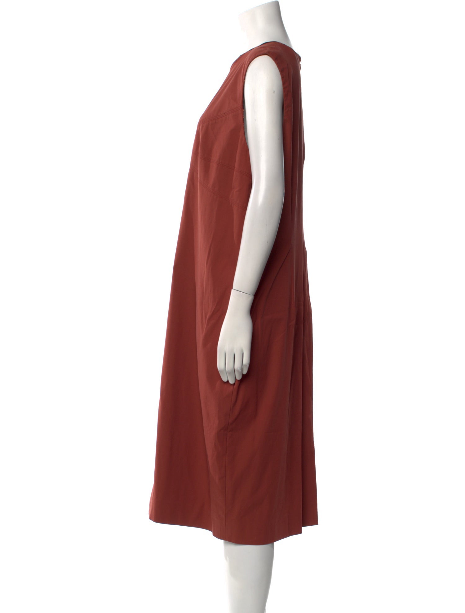 Diane von Furstenberg Crew Neck Midi Length Dress