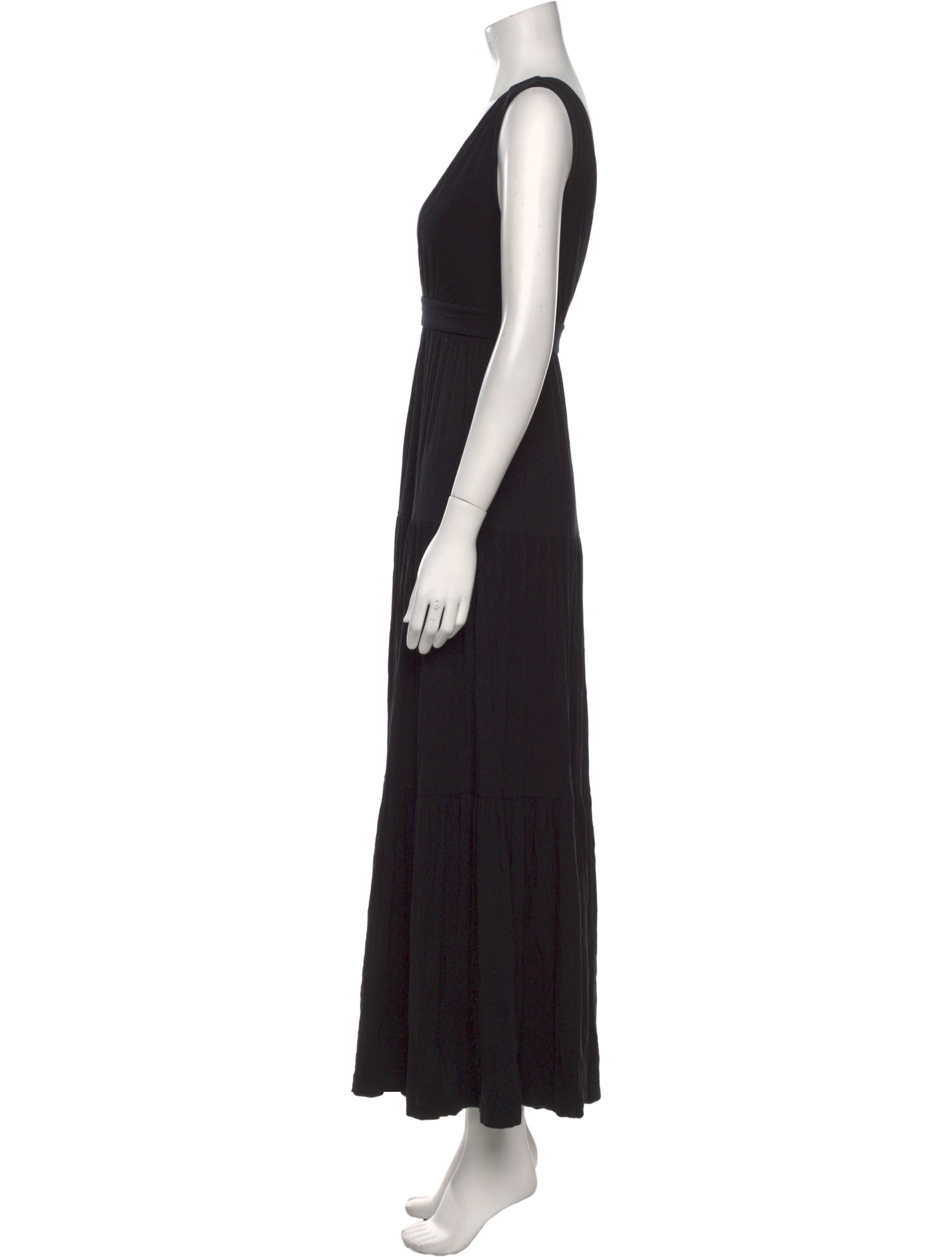 Diane von Furstenberg V-Neck Long Dress