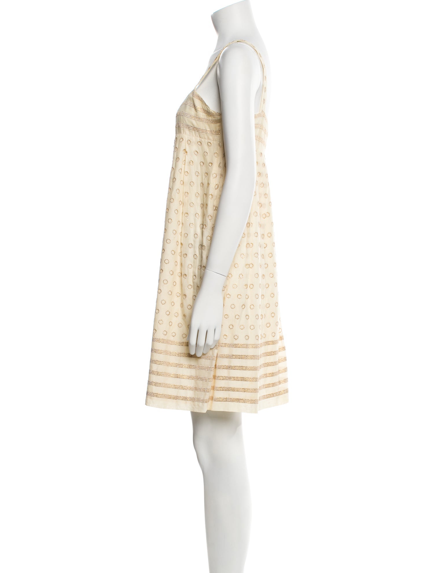 Diane von Furstenberg Striped Mini Dress