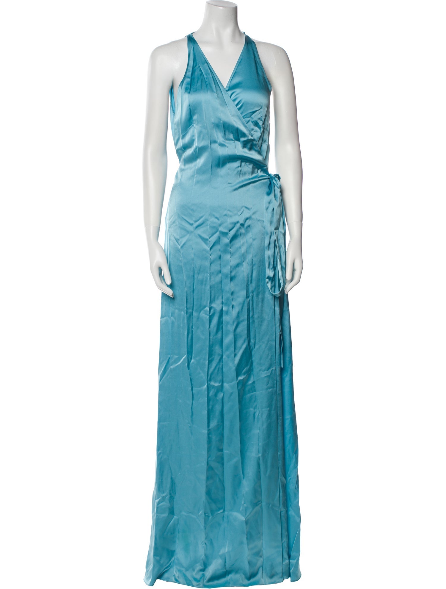 Diane von Furstenberg V-Neck Long Dress w/ Tags