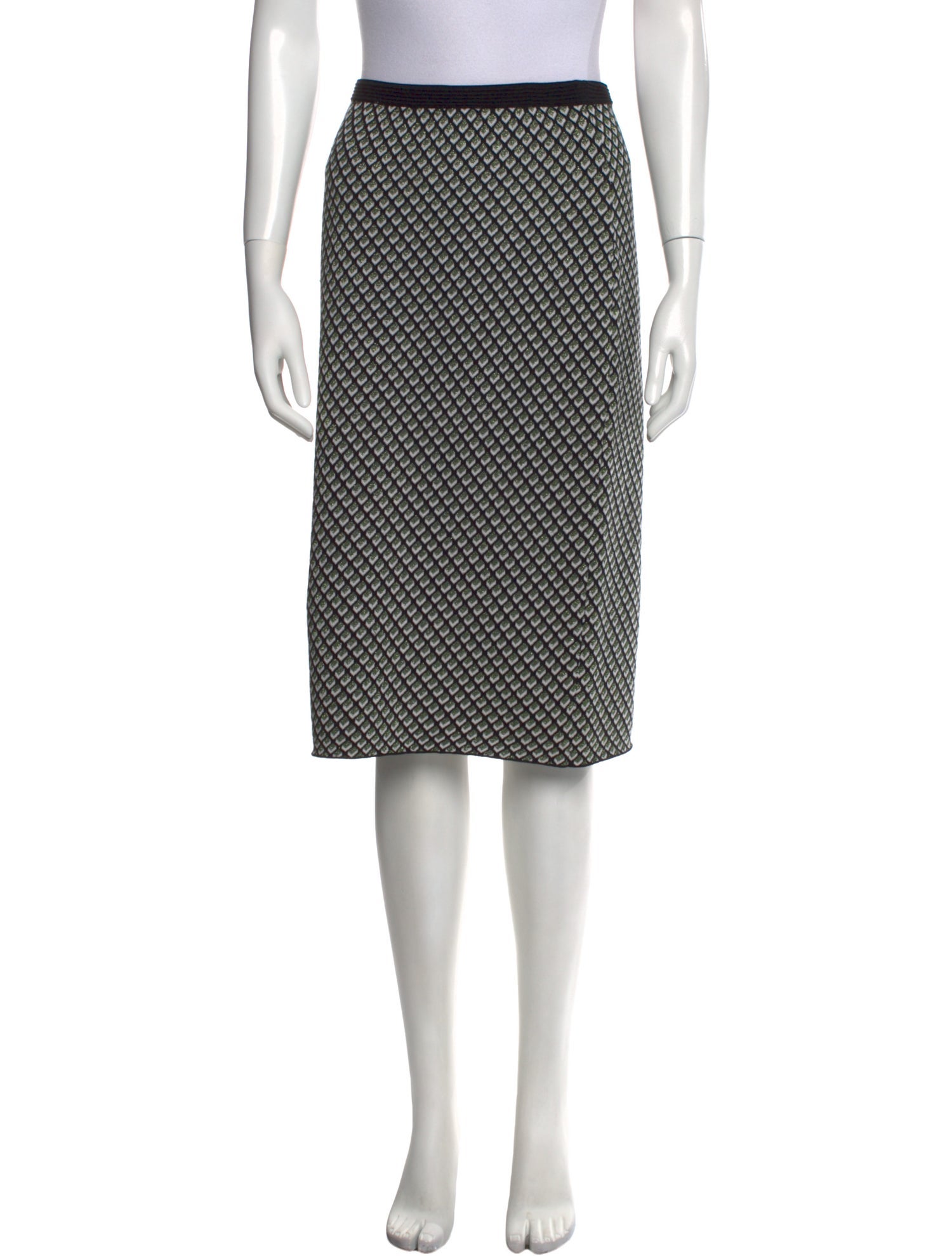 Diane von Furstenberg Merino Wool Knee-Length Skirt