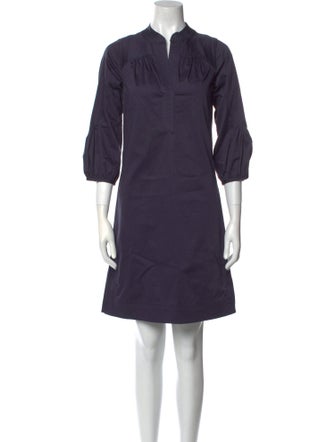 Diane von Furstenberg V-Neck Mini Dress