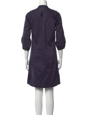 Diane von Furstenberg V-Neck Mini Dress