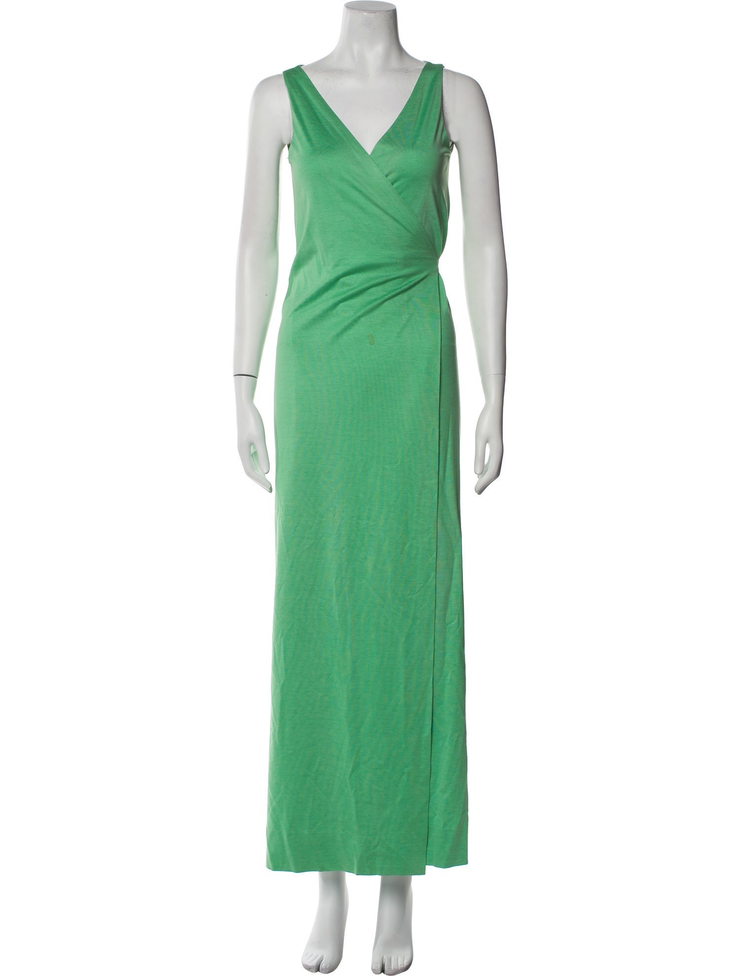 Diane von Furstenberg V-Neck Long Dress
