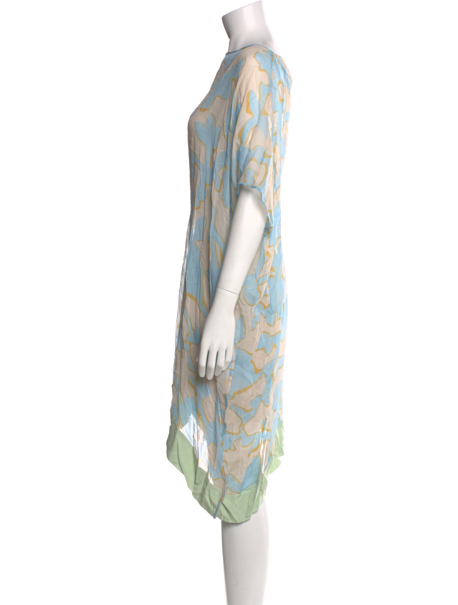 Diane von Furstenberg Silk Mini Dress w/ Tags